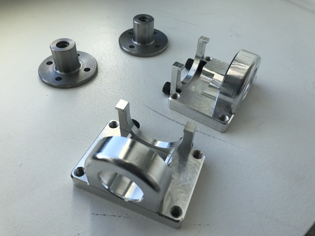 Motor mounts and bosses.